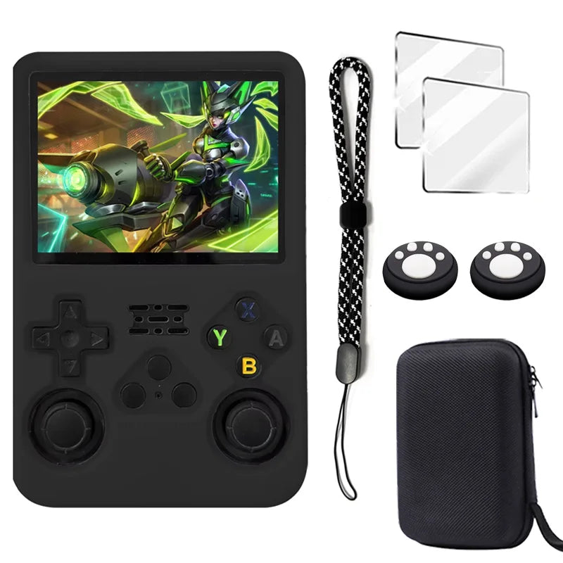 Protective case For R36S Silicone Case Soft 360° drop protection Case For R36s Handheld Game Console Accessories