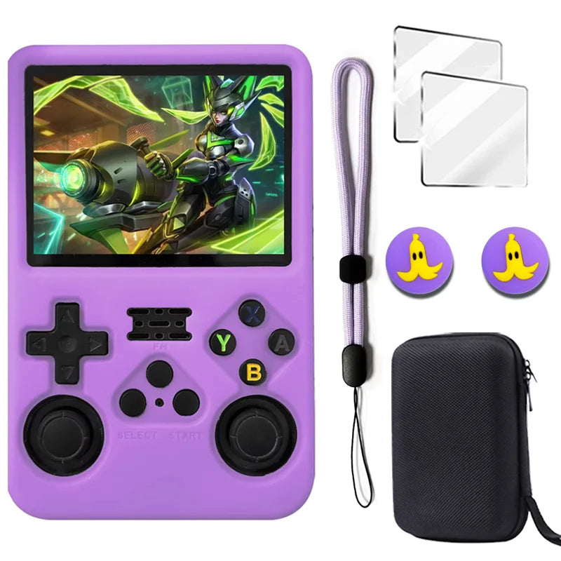Protective case For R36S Silicone Case Soft 360° drop protection Case For R36s Handheld Game Console Accessories
